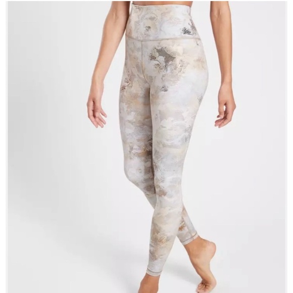 Athleta Pants - ATHLETA Elation Gilded Tights Guildegold Size Small